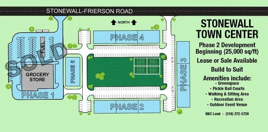 Harps grocery store will be only one part of the Stonewall Town Center ...