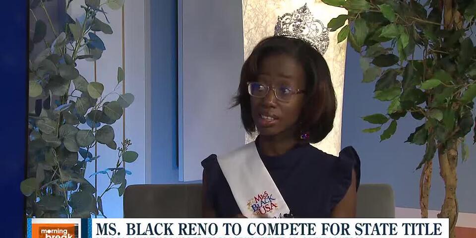 Victoria Brown, Ms. Black Reno USA 2024, prepares to compete for state ...