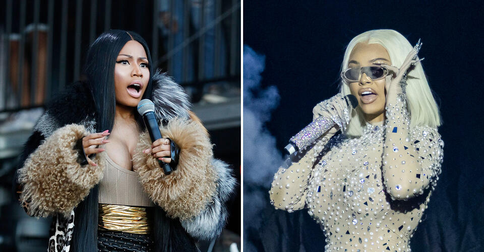 Nicki Minaj And Latto Get Into A Twitter Spat After A Perplexing Grammy ...