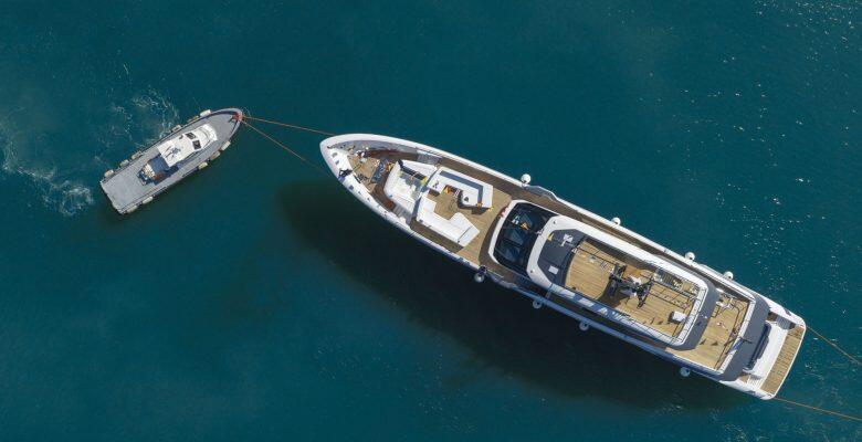 Custom Line Saetta 128 Yacht Points to New Design Direction