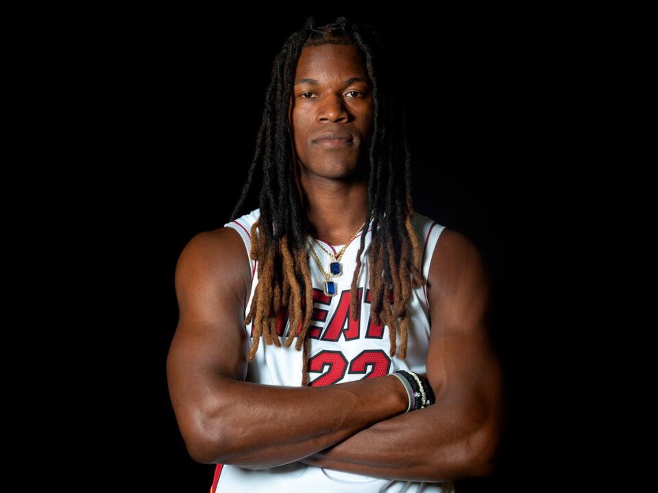 What happened to Jimmy Butler's dreadlocks? Heat star's NBA photo