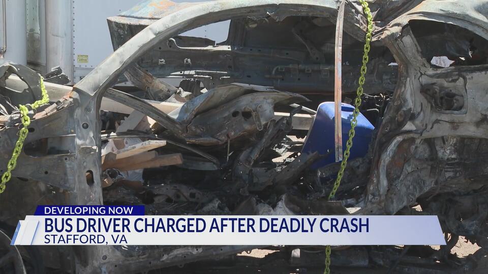 Driver in deadly Virginia bus crash charged with involuntary ...