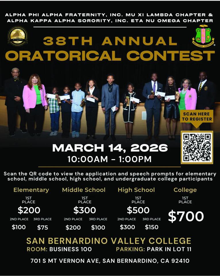 38th Annual Oratorical Contest Alpha Phi Alpha Fraternity & Alpha Kappa ...