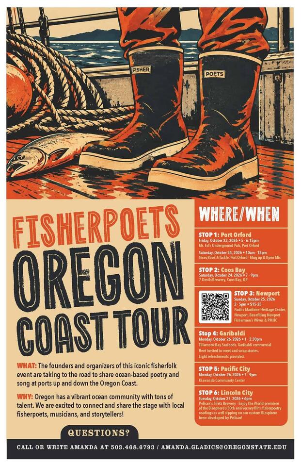 FisherPoets Oregon Coast Tour Oct. 23-27 – Garibaldi & Pacific City ...