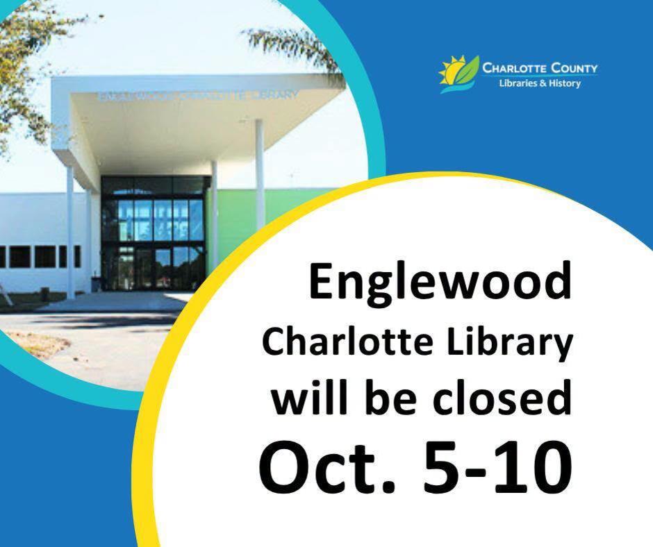 Englewood Charlotte Library closed Oct. 5–10 - NewsBreak