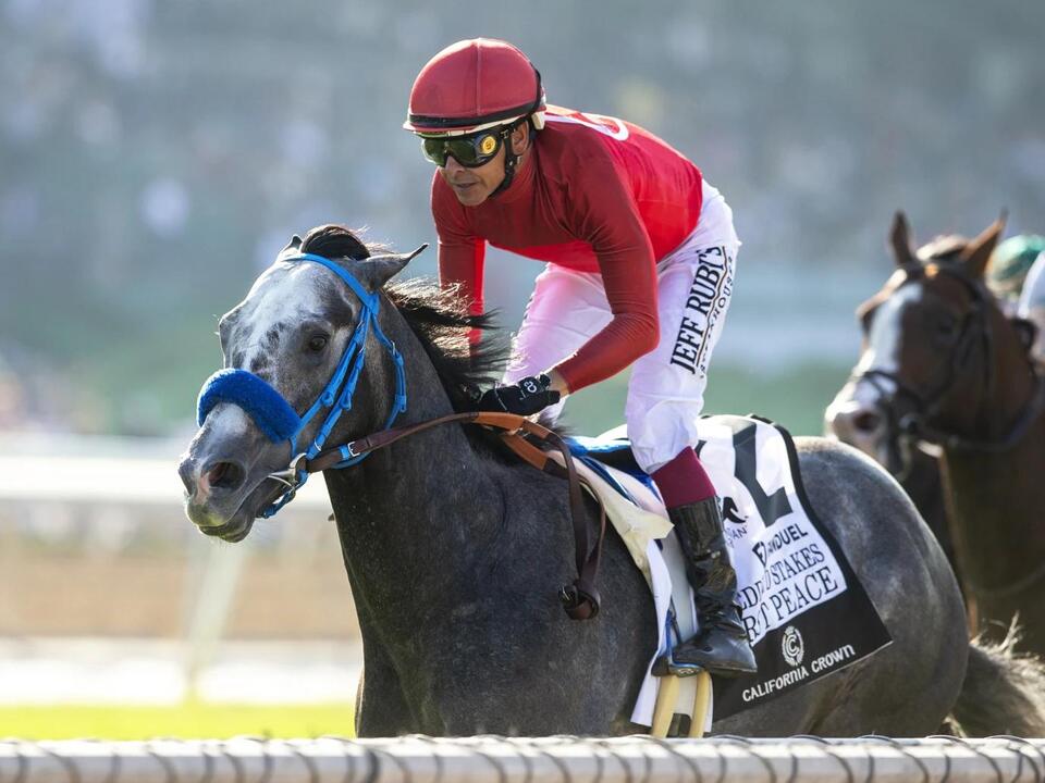 Subsanador wins 1 million California Crown over Bafferttrained duo at