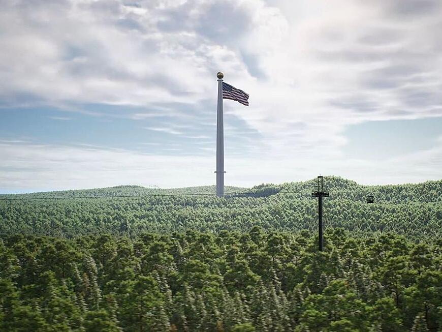 The World’s Tallest Flagpole in Maine Isn’t Happening