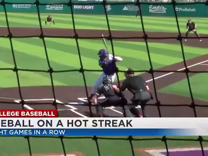 UE Baseball has one of longest win streaks in country
