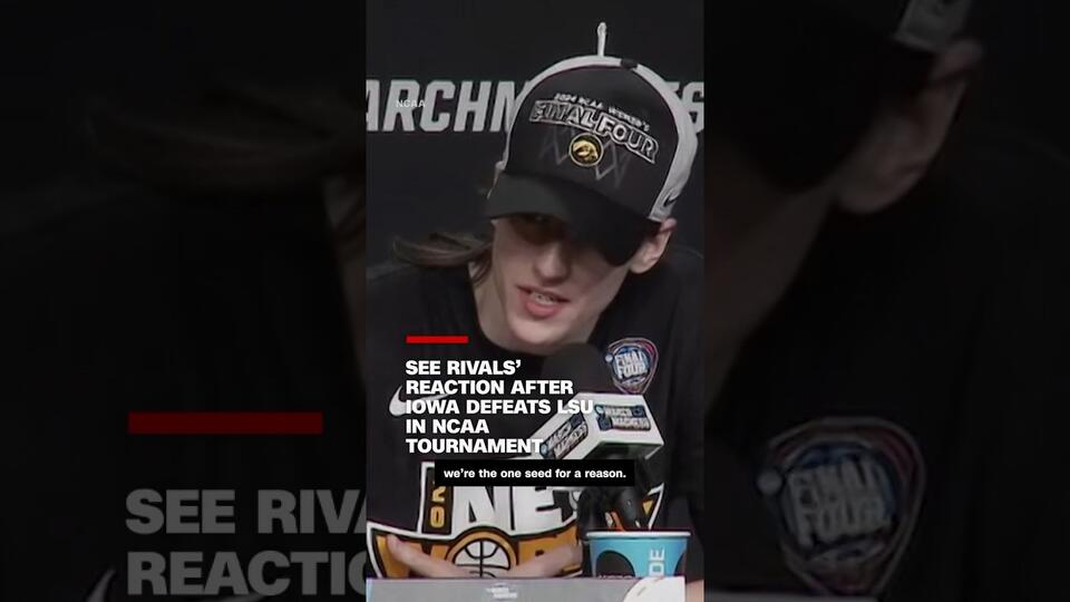 See rivals’ reaction after Iowa defeats LSU in NCAA tournament - NewsBreak