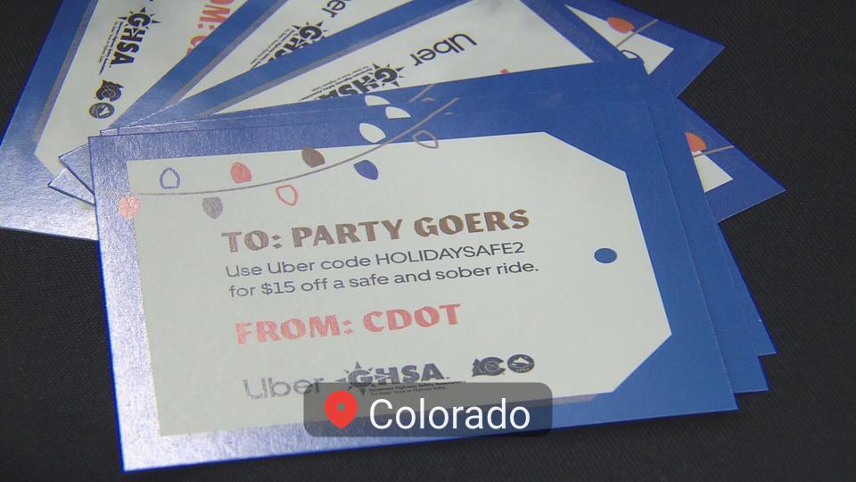 CDOT Teams Up With Uber For $15 Holiday Party Code To Reduce DUIs 