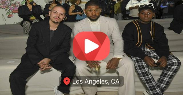 Usher Jokes Son Naviyd Was Trying to Act ‘Super Cool’ Like a ‘Typical 13-Year-Old’ at Fashion Show (Exclusive) – NewsBreak