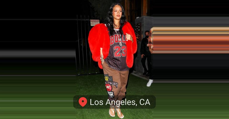 Pregnant Rihanna Rewears Iconic Heart-Shaped Jacket as She Steps Out for Dinner in Los Angeles – NewsBreak
